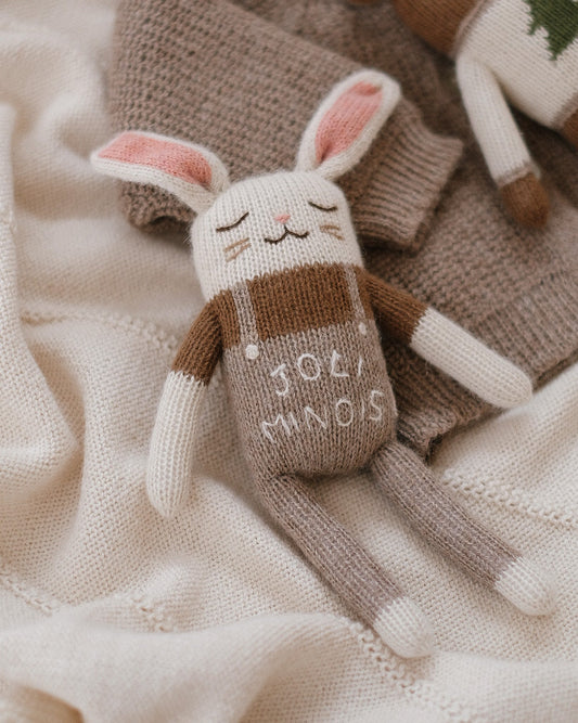 Doudou lapin Minois x Main Sauvage