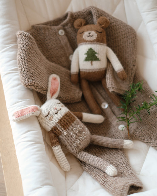 Doudou lapin Minois x Main Sauvage