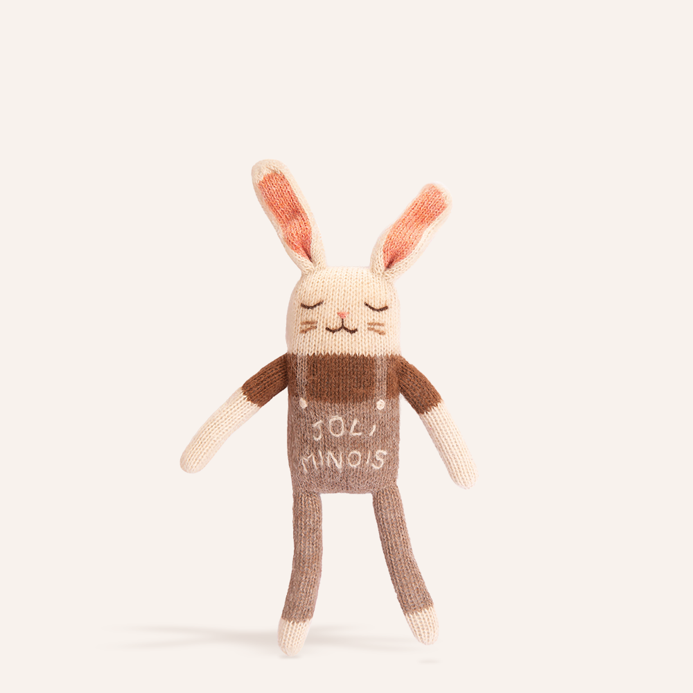 Doudou lapin Minois x Main Sauvage