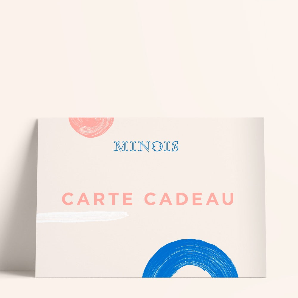 E-carte Cadeau Minois Paris